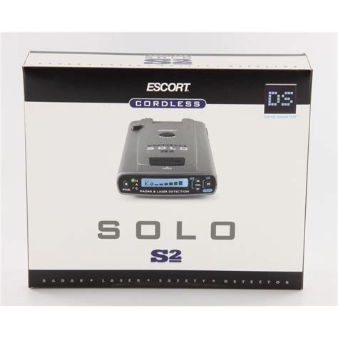 escort s2 solo The SOLO S2 cordless radar detector is ideal for the person who is constantly in and out of rental cars, or just wants the easiest-to-use radar and laser protection
